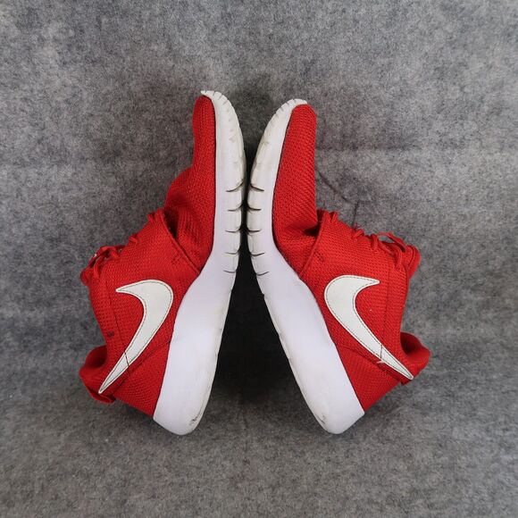 Nike Shoes Kids 7 Sneaker Roshe One Running Athletic Trainer Red White Youth Boy - Picture 8 of 14